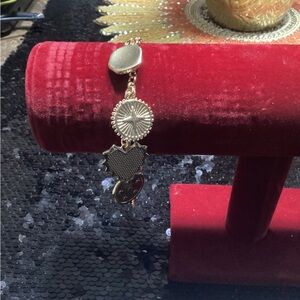 Elegant Gold Charm Bracelet